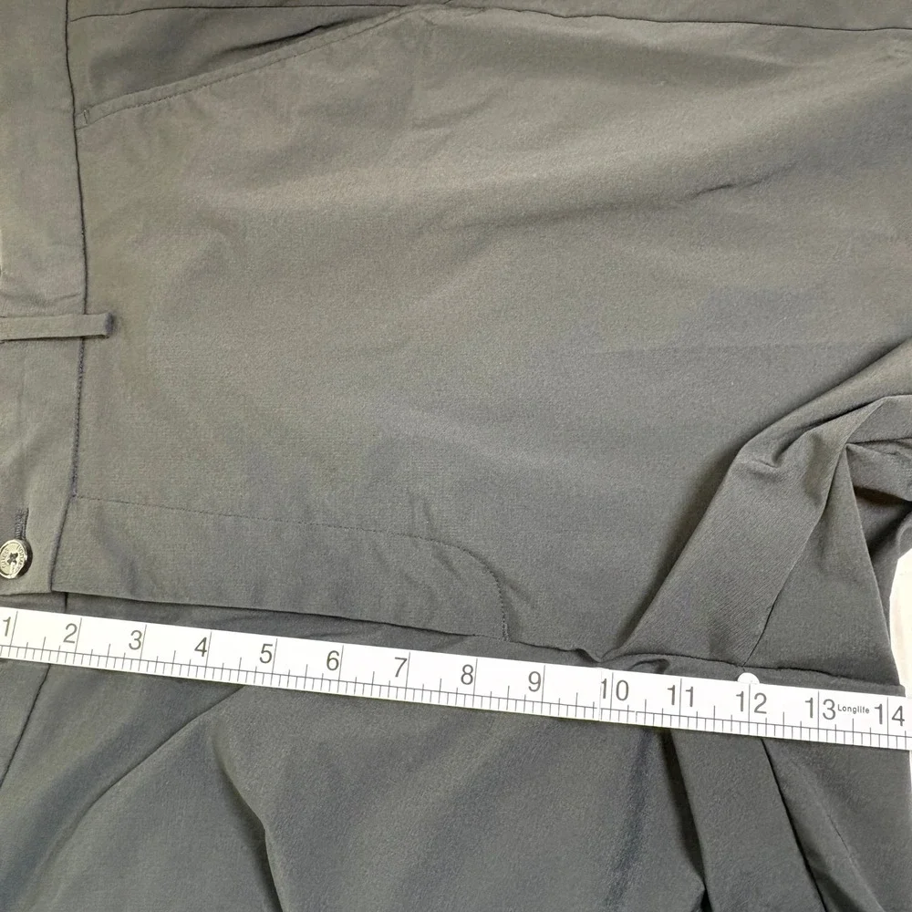 Greg Norman Mens Everbest Black Golf Shorts Size 38 Performance‎ Stretch